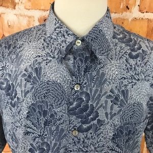 Tori Richard Button Down Hawaiian Shirt Mens Large